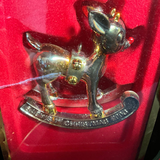 Lenox Baby's 1st Christmas 2008 Gold-Tone Ornament