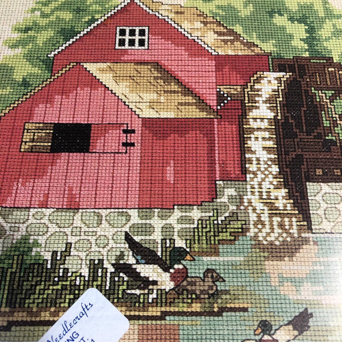 Gloria & Pat, Red Farm Studios, It's Duck Season, Vintage 1982, Counted Cross Stitch Chart