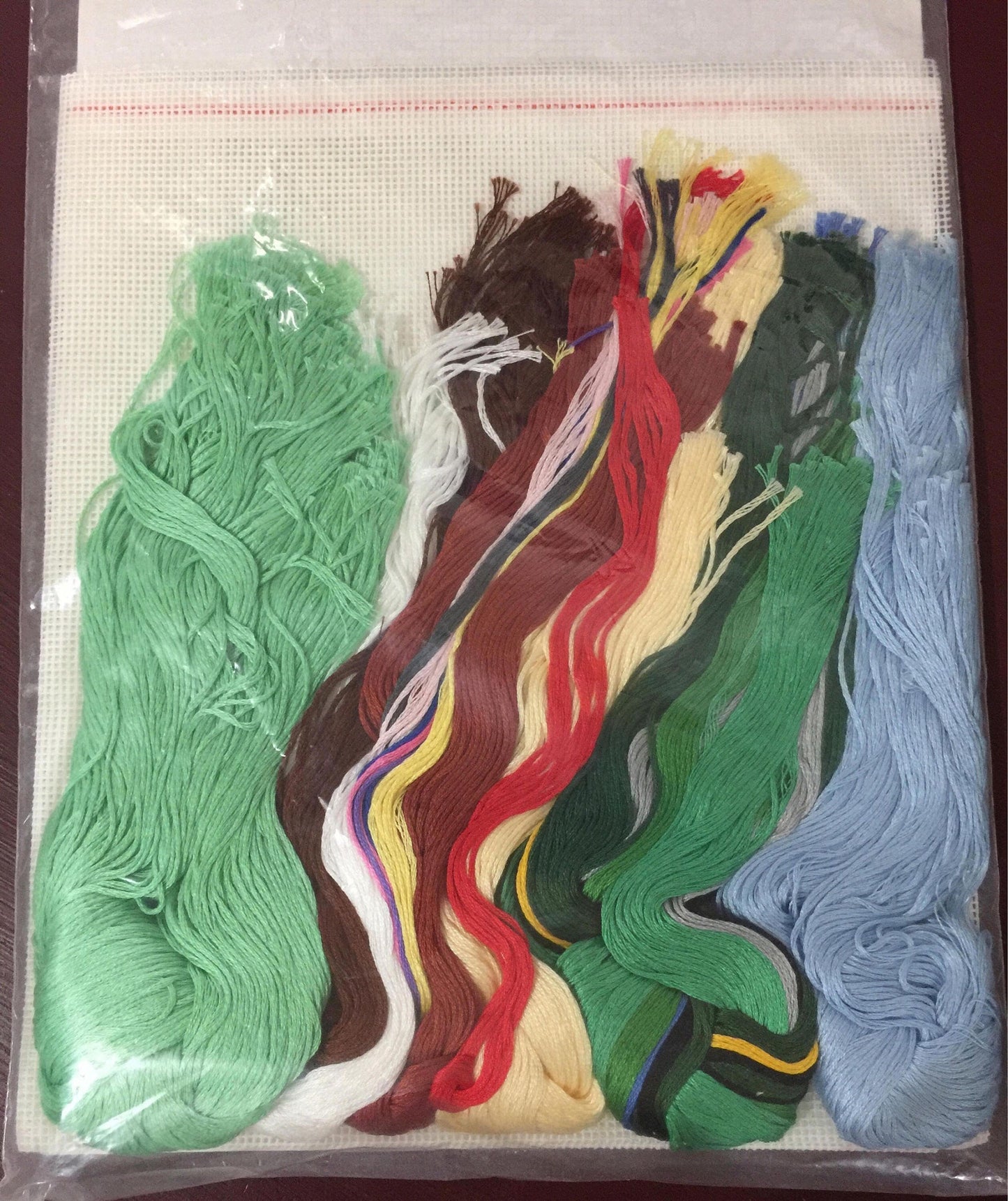 Thumbelina Designs "Country House Cushion Cover" Counted Cross Stitch kit Very Unique!