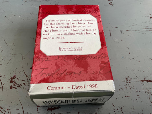 Hallmark Santa's Hidden Surprise 1998.Keepsake Ornament.QX6913