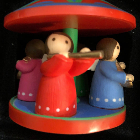 Hallmark, Angels Carousel #2, Vintage 1979, Tree Trimmer Collection Ornament, QX1467
