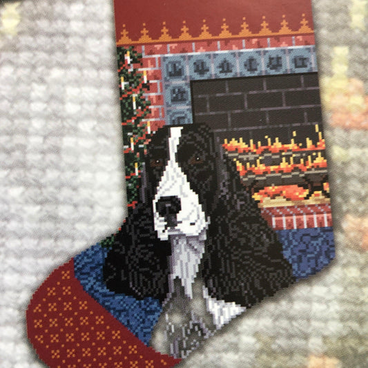 Favorite Dog Stocking Collection, Pegasus, Stephanie Seabrook Hedgepath, Counted Cross Stitch Patterns* *Two Alphabets Included