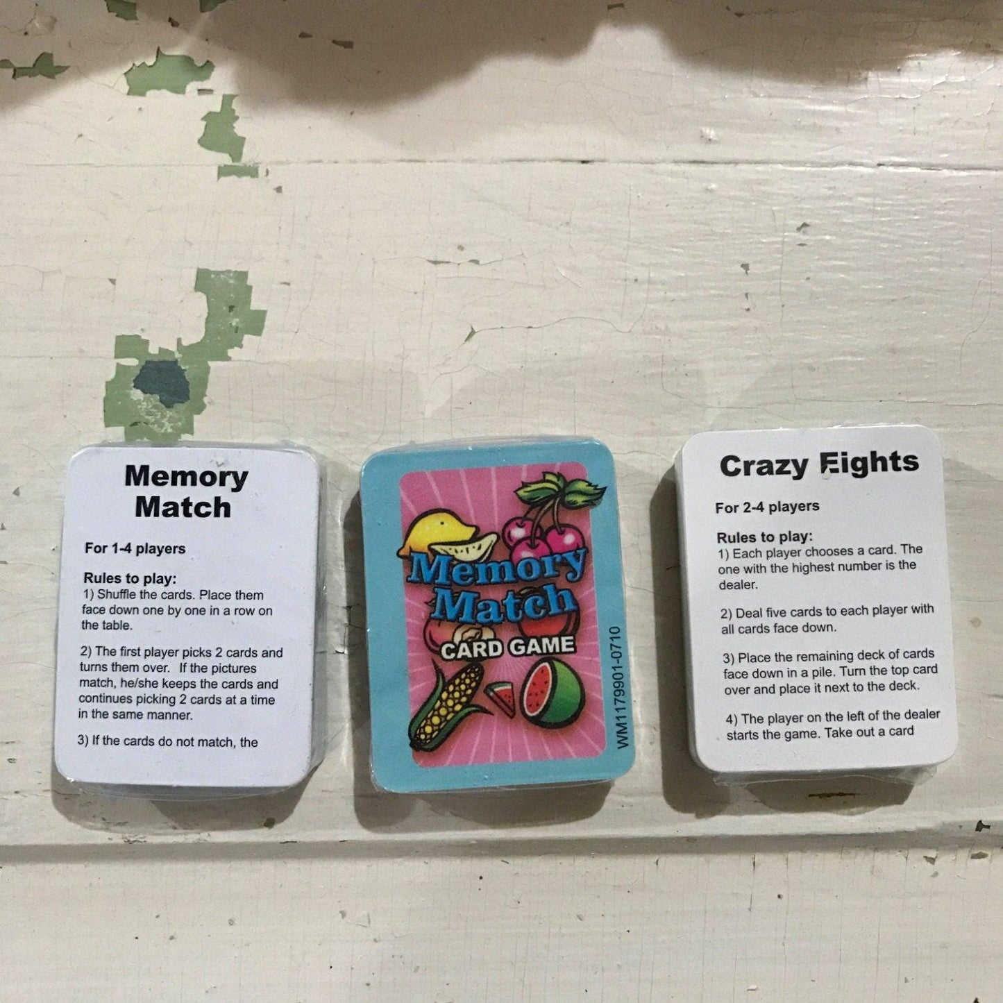 Santa containers, Set of 3, vintage plastic canvas handcrafted with bonus mini cards (could be hung on tree)