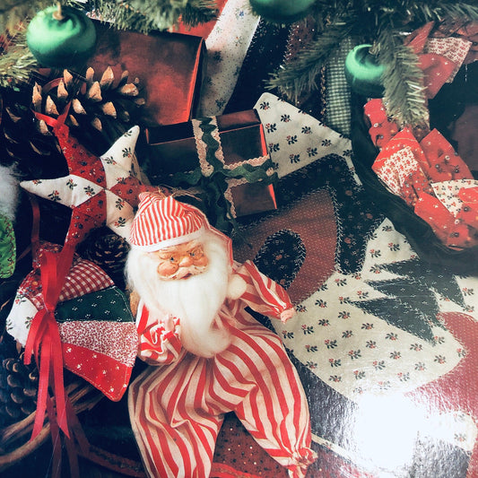 Sterling, Christmas Scrapcrafts, Maggie Malone, Vintage 1992, Softcover Craft Book