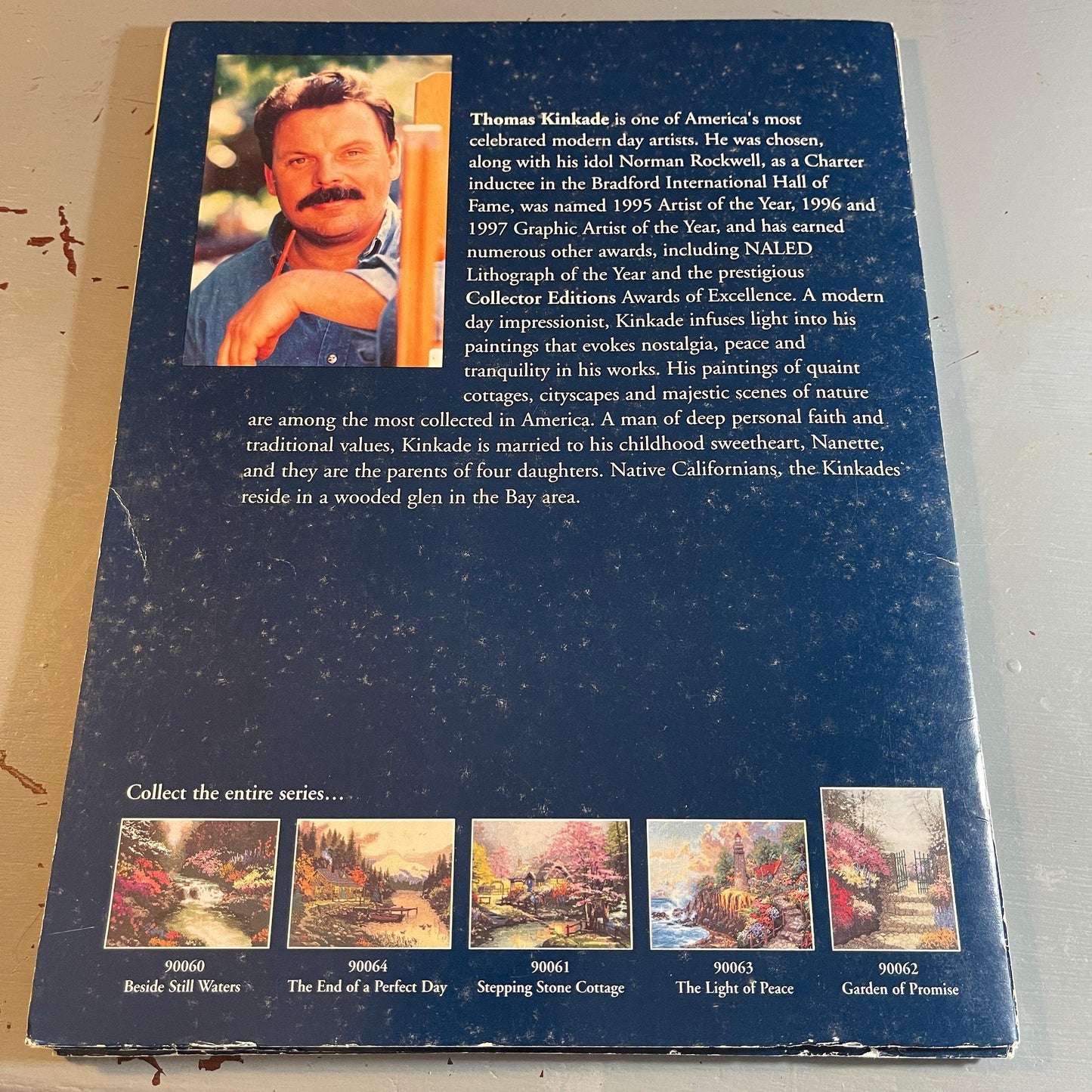 Thomas Kinkade, Painter of Light, The End Of A Perfect Day, 90064, Vintage 1998, Counted Cross Stitch, or Needlepoint Chart*