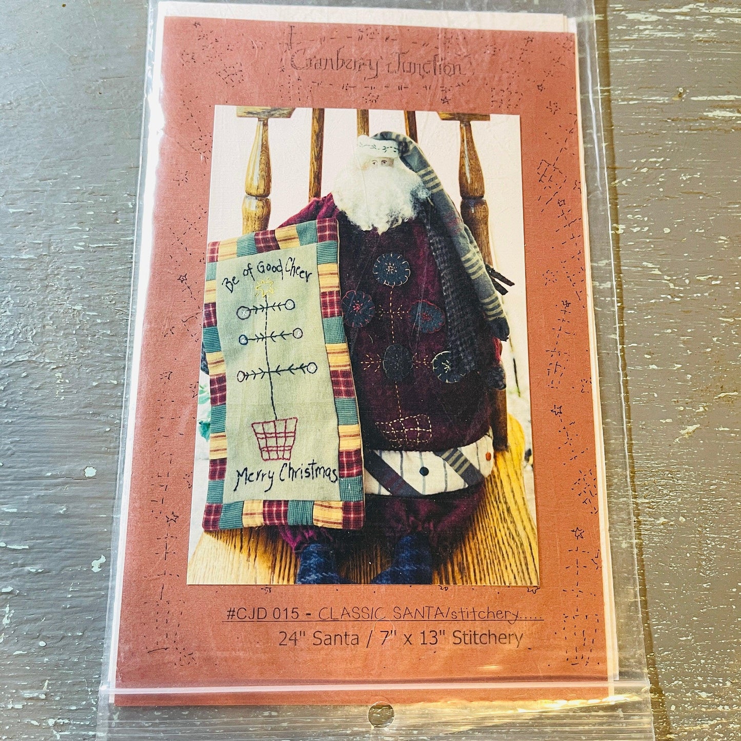 Cranbury Junctions, Classic Santa Pattern, Quilt Dall Design
