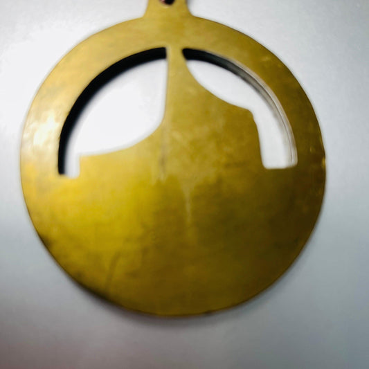 Grace Lutheran Church, State College, PA, Heavy Metal Commemorative Ornament