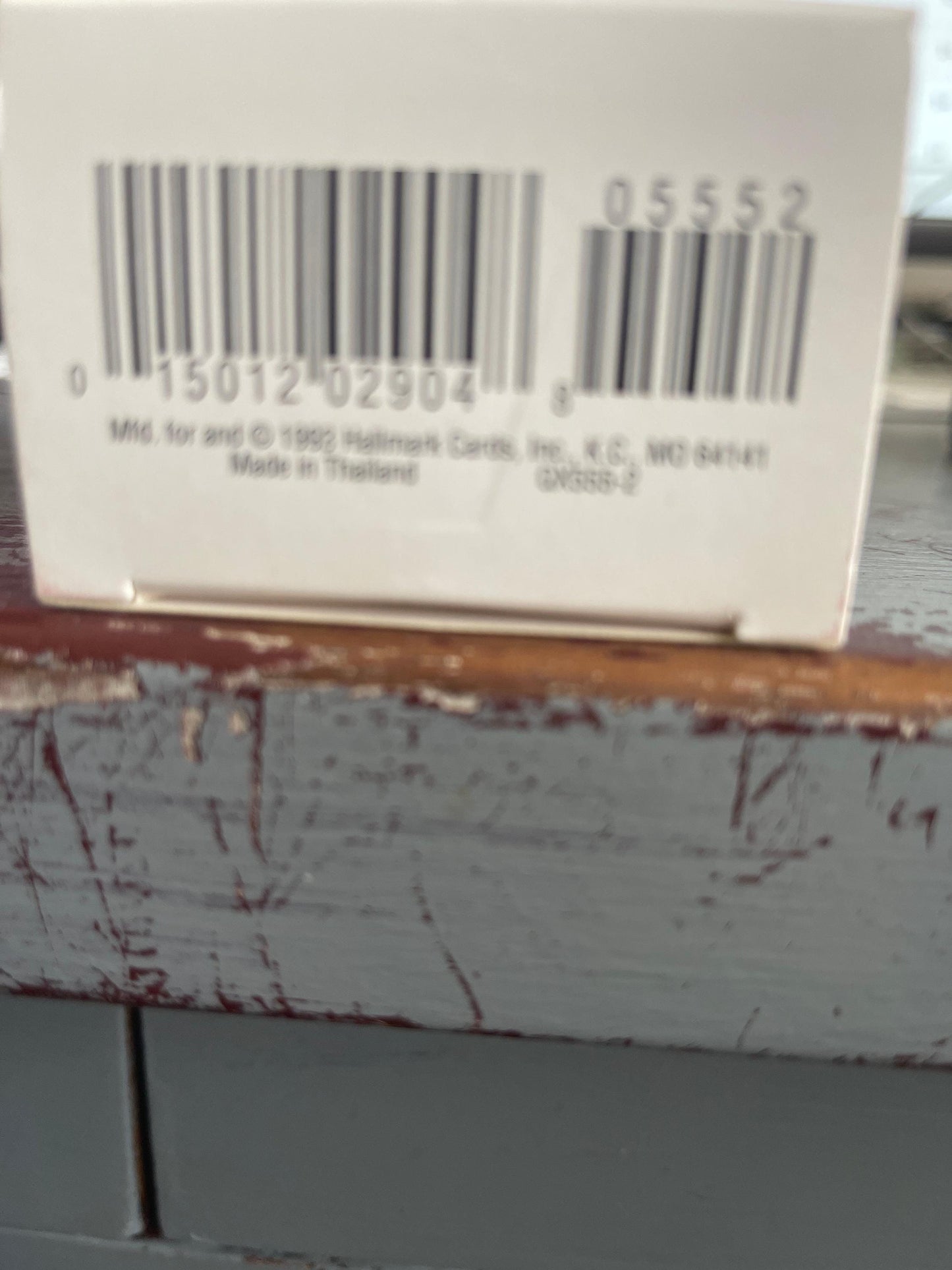 Hallmark Grandchild's First Christmas Baby Raccoon 1993 Keepsake Ornament.QX555-2.