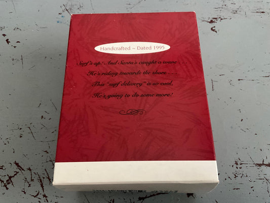 Hallmark Surfin' Santa 1995 Keepsake Ornament QX6019