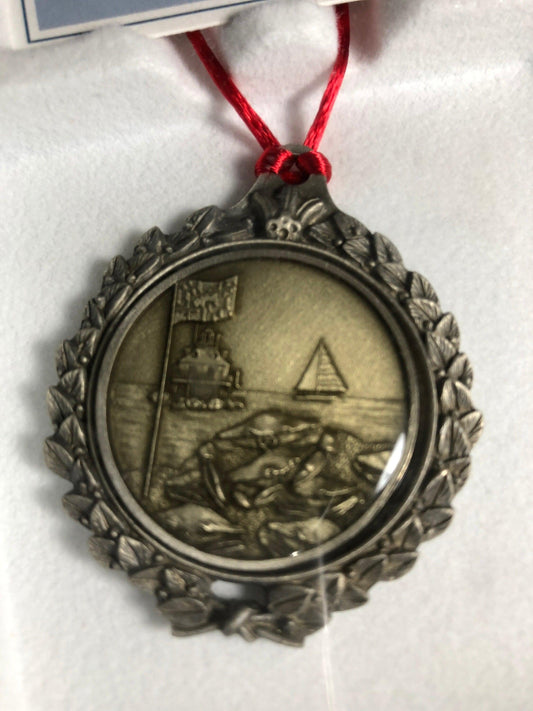 Pewter, Fort USA, Maryland Blue Crab, Christmas, Classics, Ornament