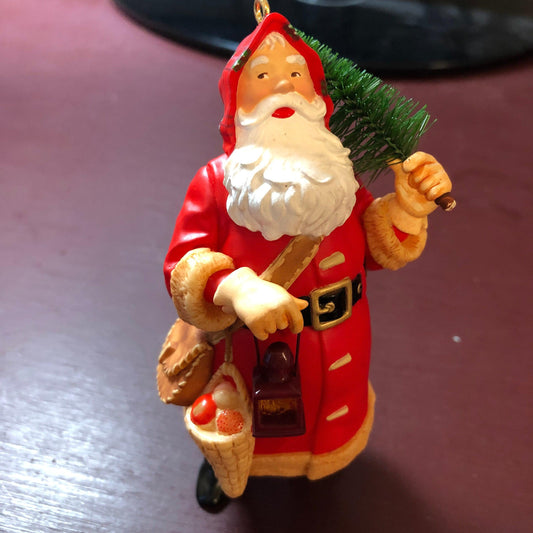 Hallmark, Winterberry Santa, Dated 2000, Keepsake Ornament, QXI4331-DB*