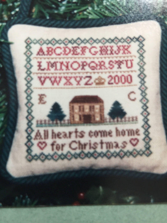 Christmas of Olde "All Hearts come home" by With My Needle Threads of Gold counted cross stitch pattern