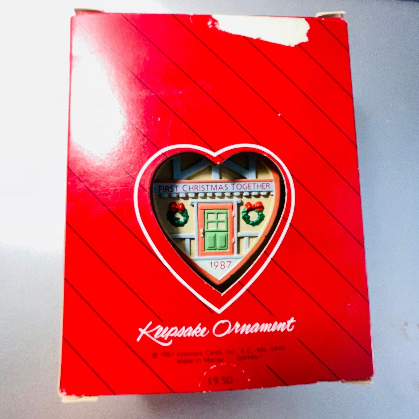 Hallmark, First Christmas Together, Dated 1987, Keepsake Ornament, QX4467