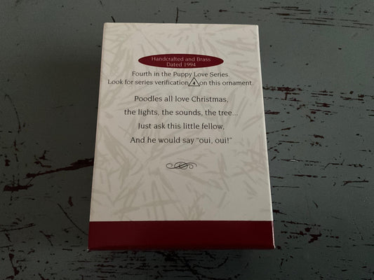 Hallmark Puppy Love #4 1994 Collector's Series Keepsake Ornament QX525-3