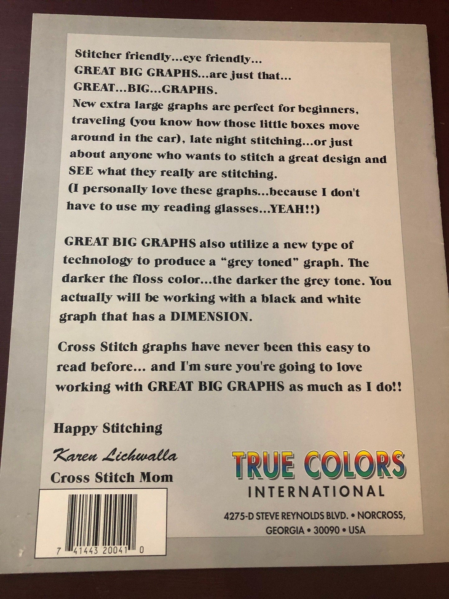 Great Big Graphs Winter Wonderland Vintage 1992 Counted Cross Stitch Pattern