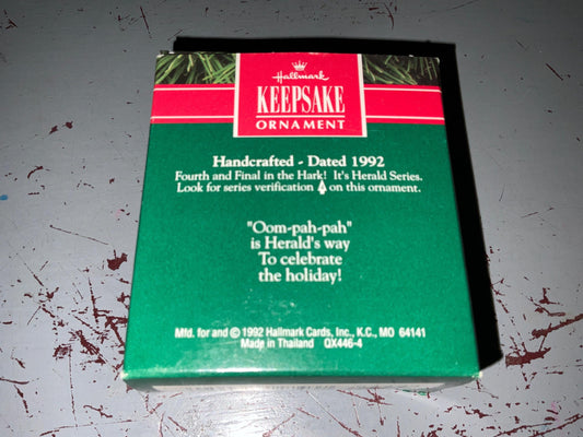 Hallmark Hark!It's Harold #4 1992 Keepsake Ornament QX446-4