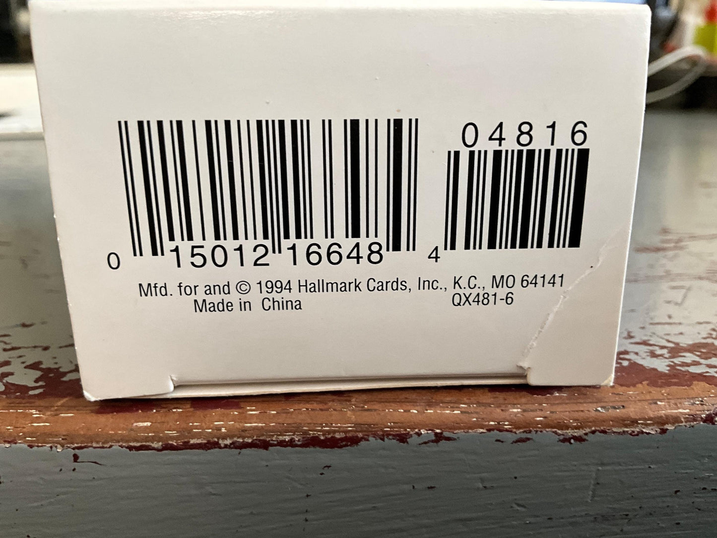 Hallmark Our Christmas Together 1994 Keepsake Ornament QX481-6