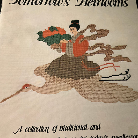 The Heirloom Shops Tomorrow's Heirlooms vintage 1979 counted cross stitch charts