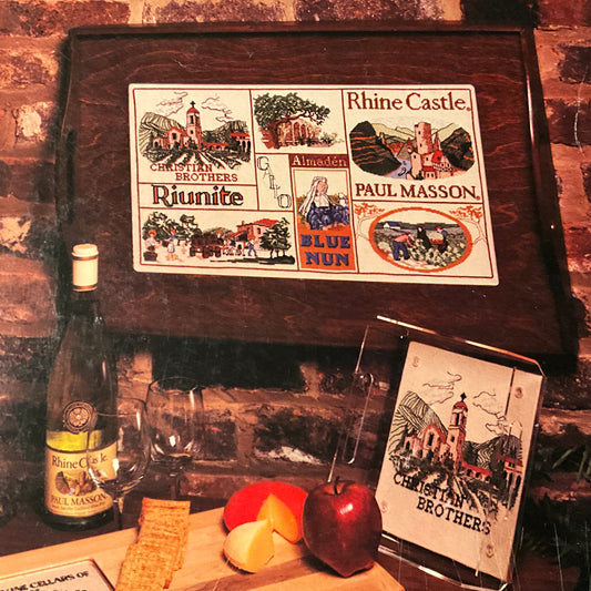 Sindy's Stitchables Vineyards, Vintners, and Vintages vintage 1982 counted cross stitch chart