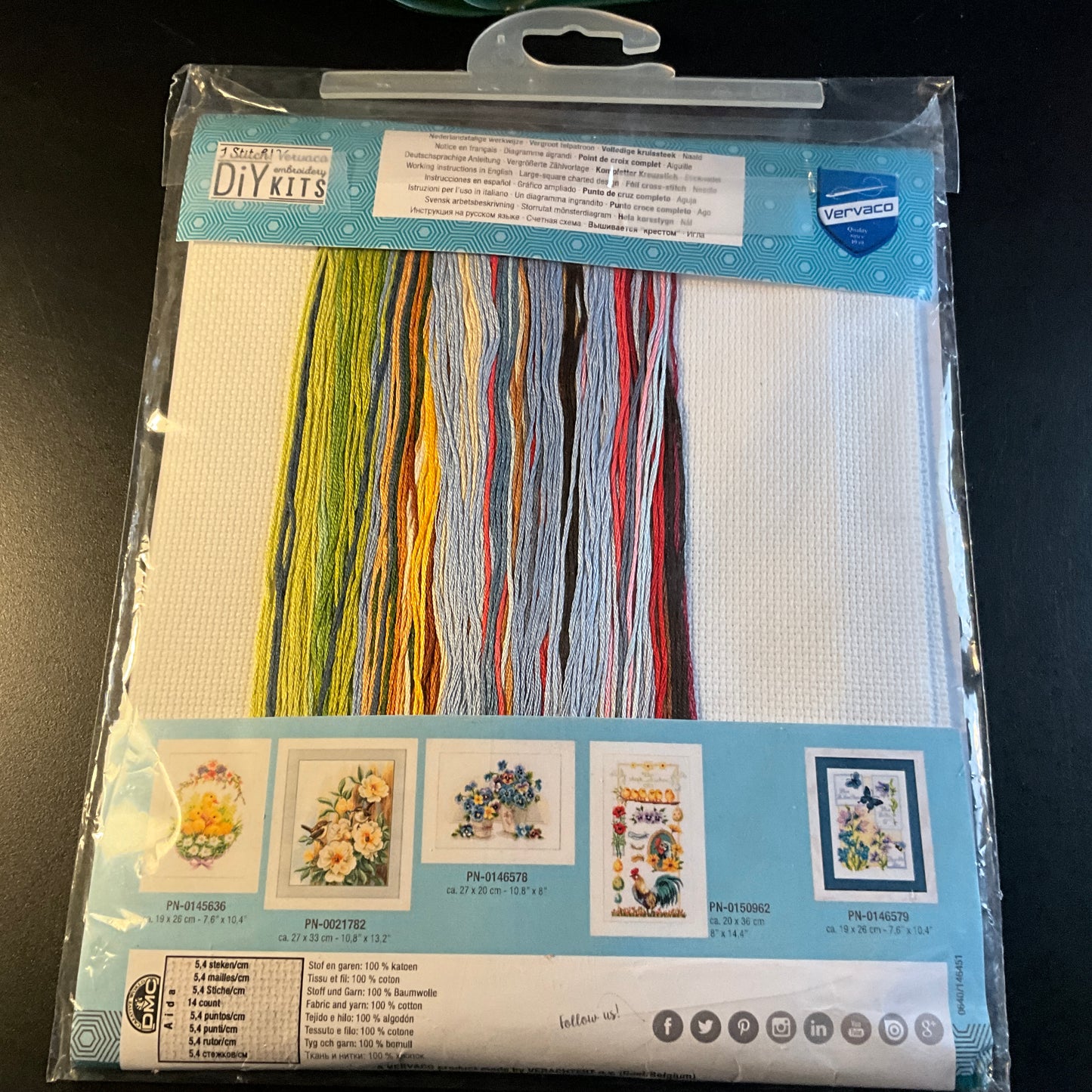 Vervaco My Garden Shed counted cross stitch kit