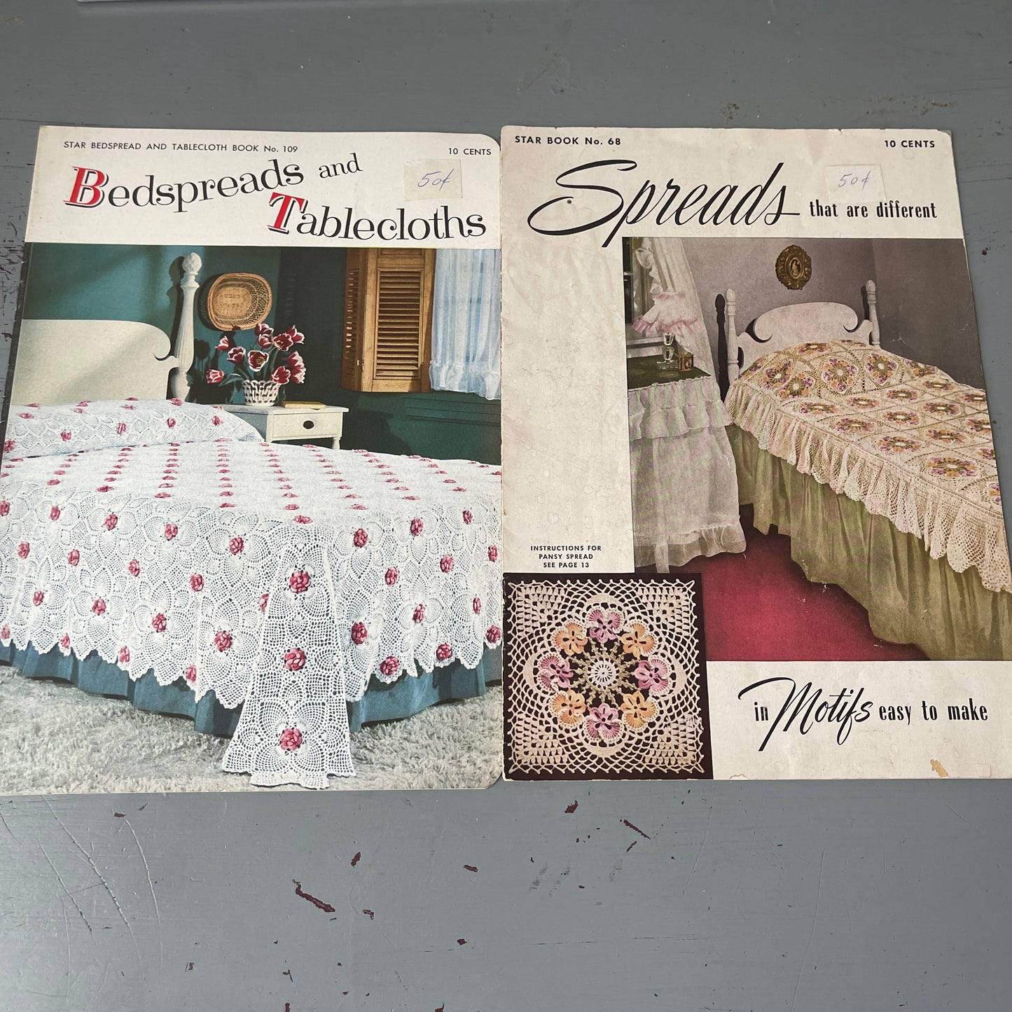 Crochet and Knitting choice of vintage collectible design book sets see pictures and variations*