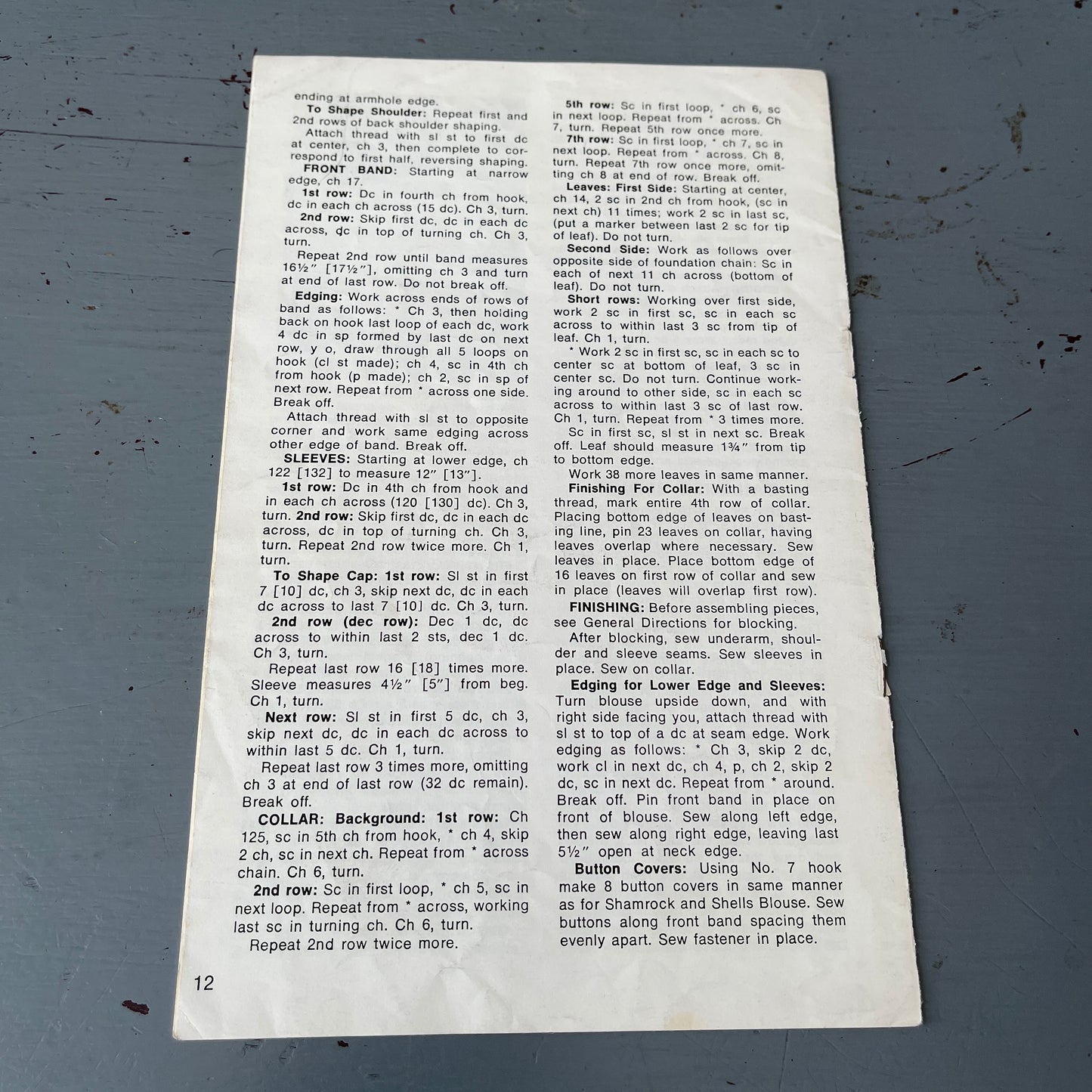 Crochet and Knitting choice vintage booklets see pictures and variations*