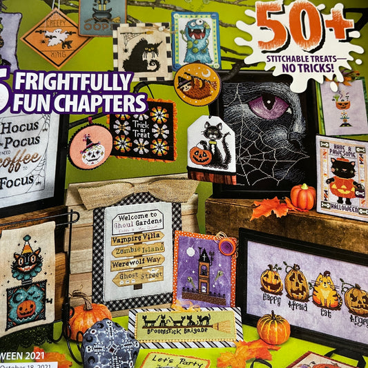 Cross Stitch Halloween 2021 Special Collectors Issue chart magazine*