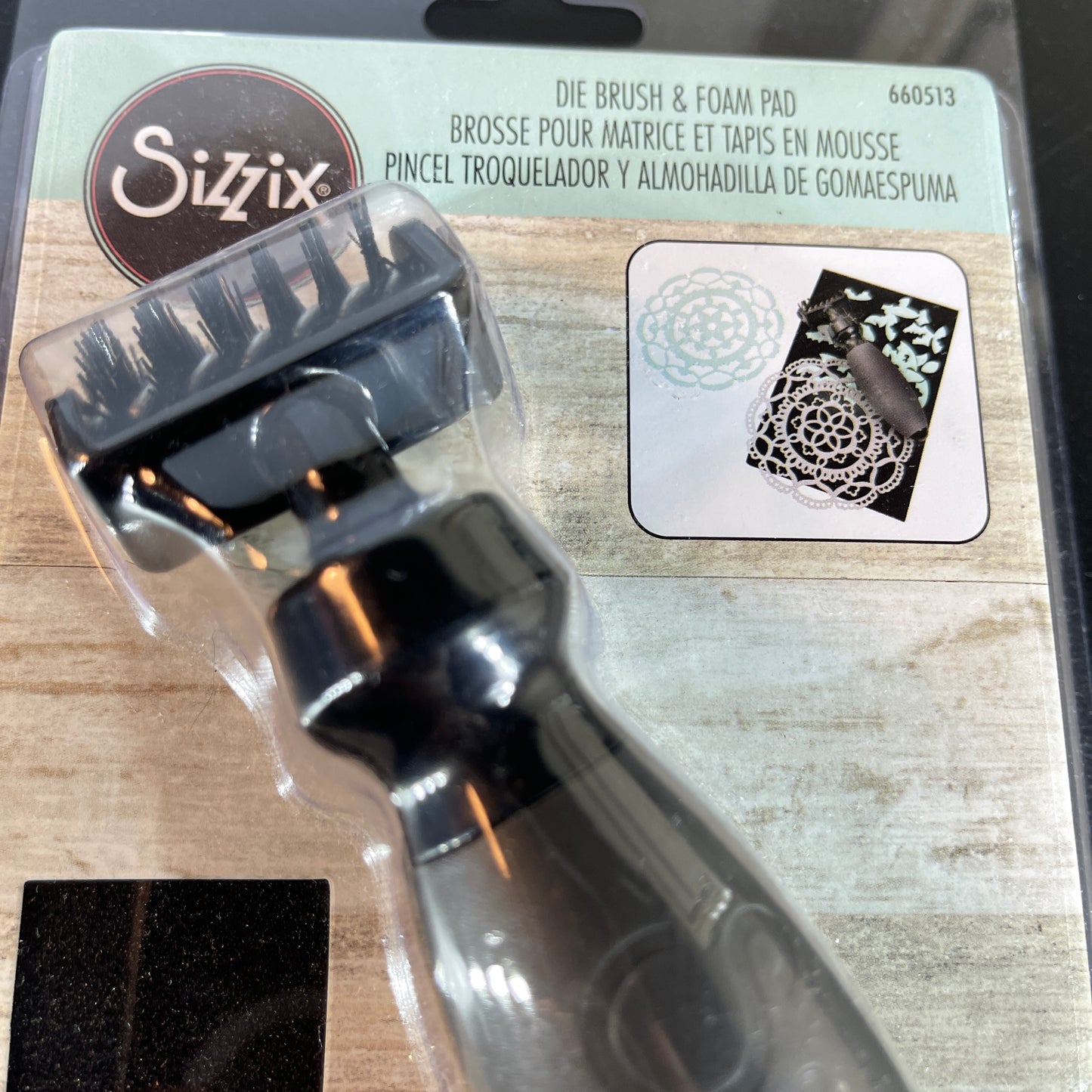 Sizzix Die Brush & Foam Pad