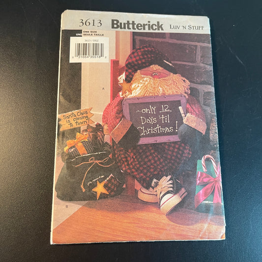 Santa Claus choice doll and or applique patterns see pictures and variations*