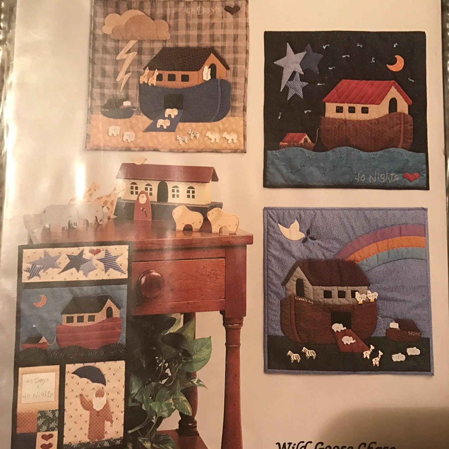 Wild Goose Chase, 40 Days and 40 Nights, Noah's Ark, Vintage 1990, Sewing Pattern*