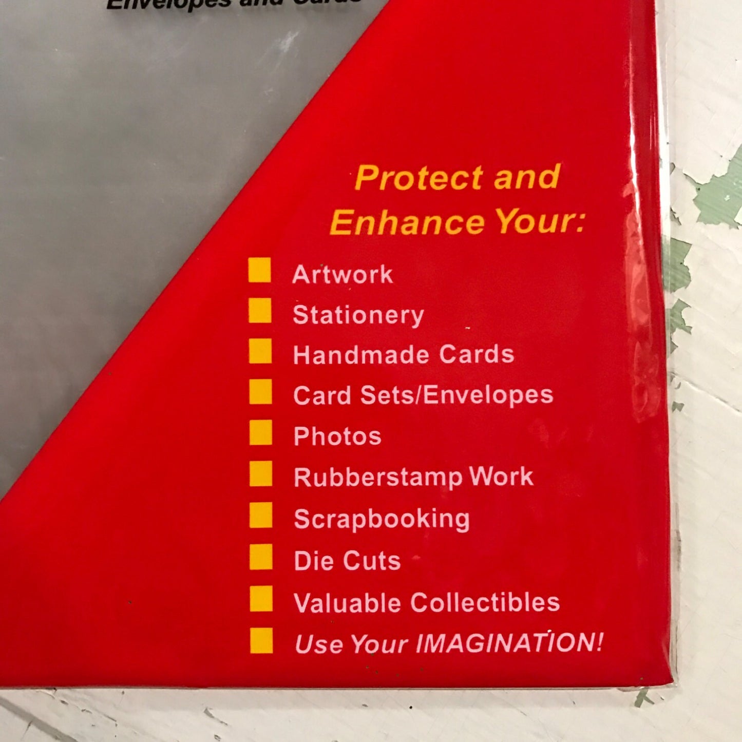 Impact Images Crystal Clear Plastic Bags/Envelopes