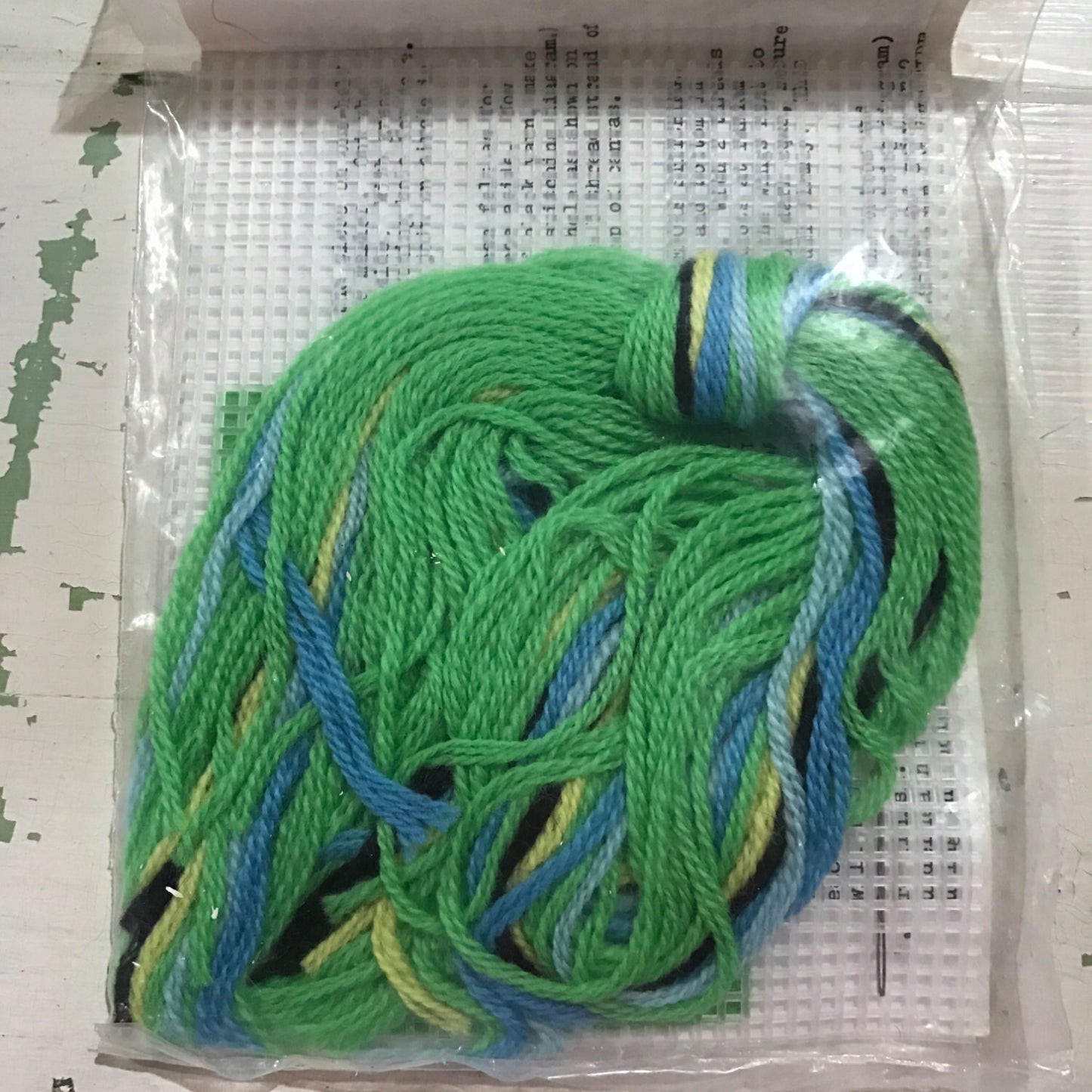 Vintage Little Boxes Designed by Tala LTD, Astor Place Butterfly design on plastic canvas