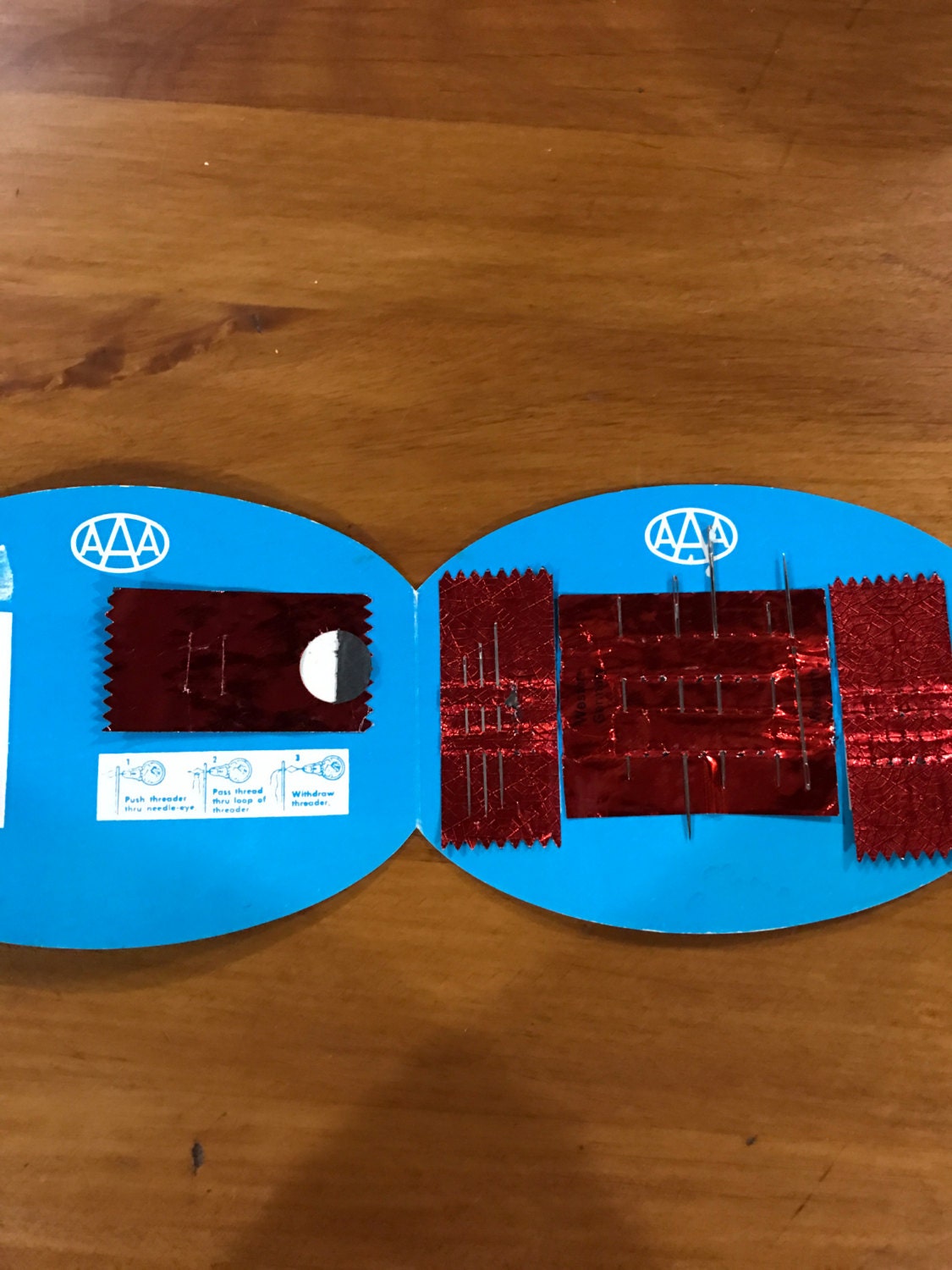 AAA sewing needle promotion, Vintage Collectible