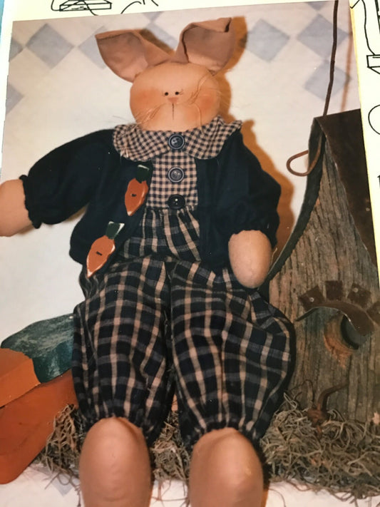 Loving Stitches Willie Wabbit 15" pattern