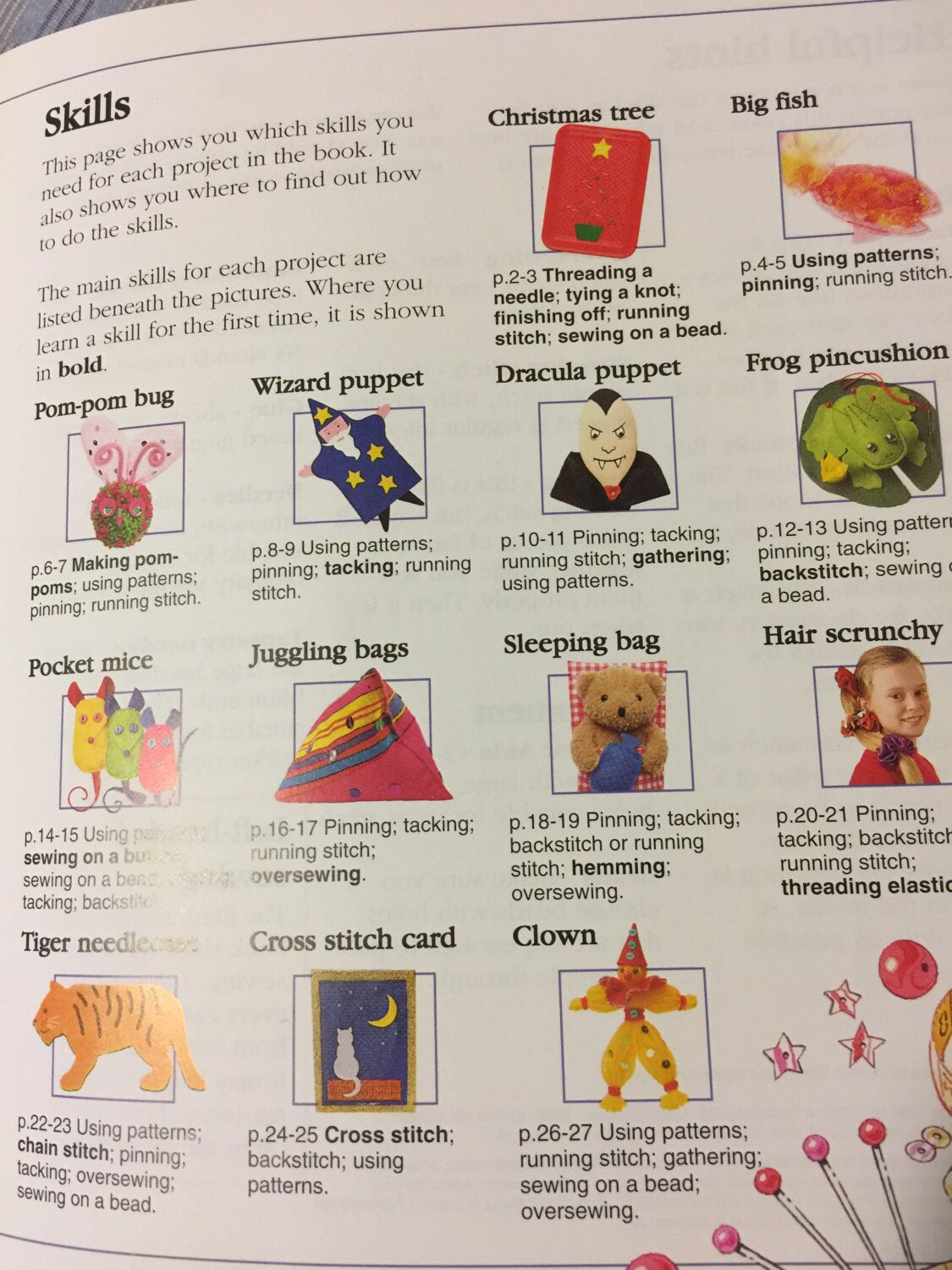 Usborne First Skills Starting Needlecraft booklet for kids