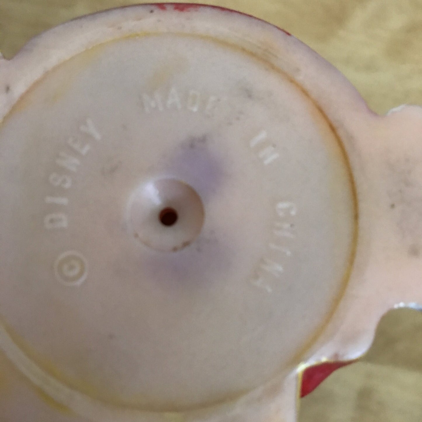 Disney, Minnie Mouse, made in China, 4 inch, vintage collectible, squeak toy