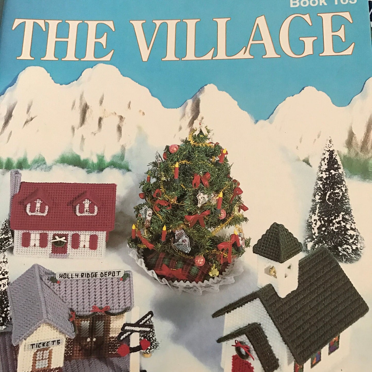 Plastic Canvas The Village Book 163