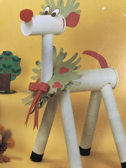 Vintage Home Crafts for Kids Seasonal fun Book 503 Kappie Originals, 20 projects