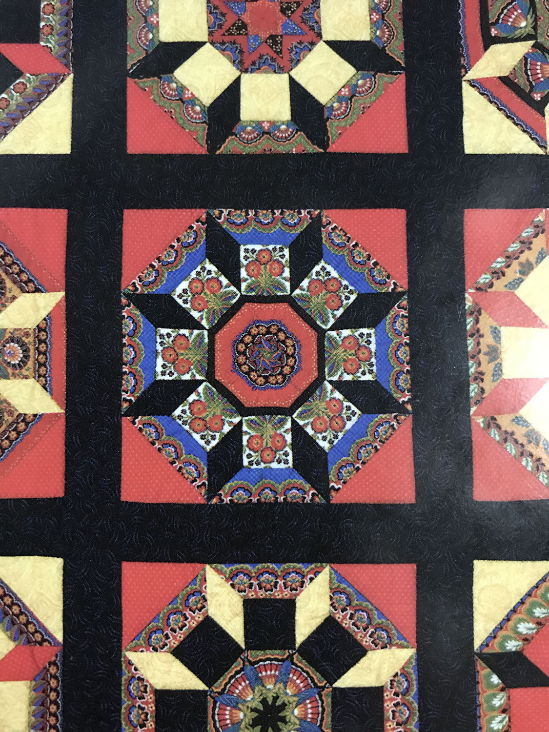 Vintage Tricks with Chintz quilting pattern book by Nancy Breland