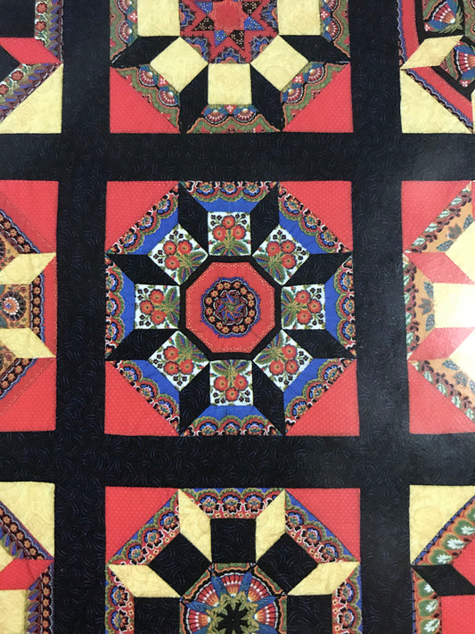 Vintage Tricks with Chintz quilting pattern book by Nancy Breland