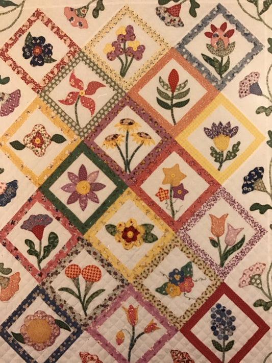 Simple Pleasures Auntie's Garden quilting pattern