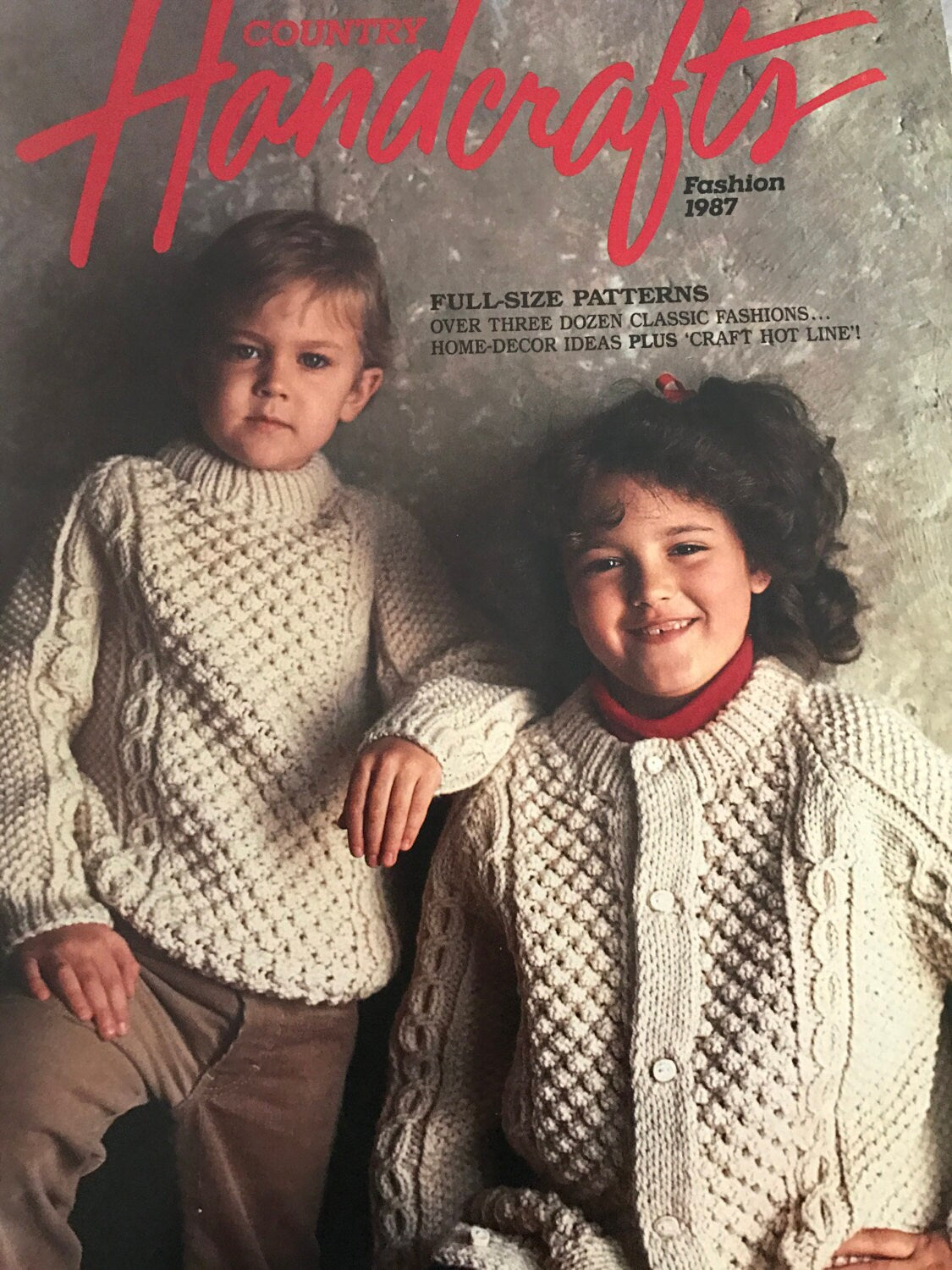 Vintage Country Handcrafts Fashion 1987 OOP