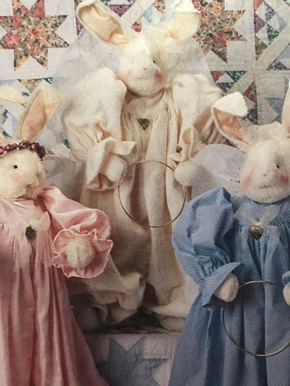 McCall's Crafts Pattern 2063 featuring Angel Bunnies