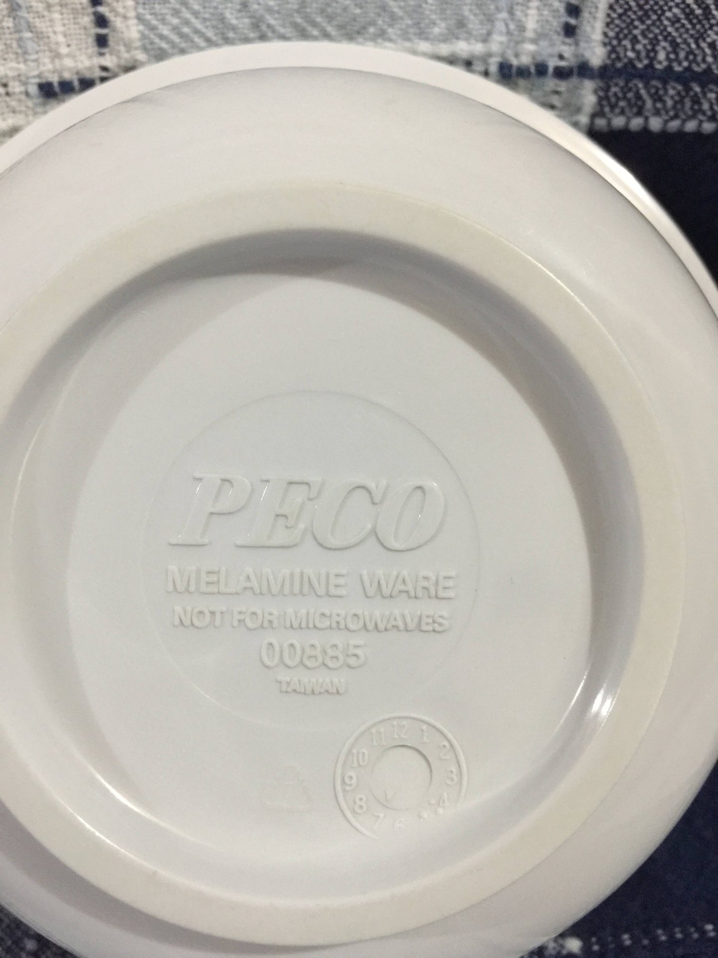 PECO-Melamine-Ware-00685-Noah-039-s-Ark-Bowl-Taiwan, Vintage Collectible