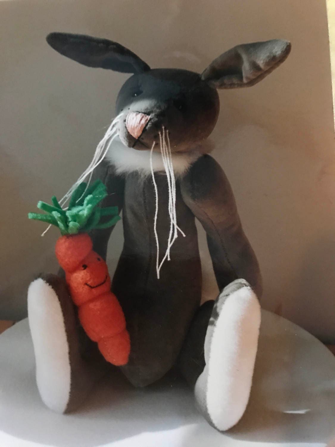 Gemini Bears Rare Lettice & Carrot bunny pattern from New Zealand