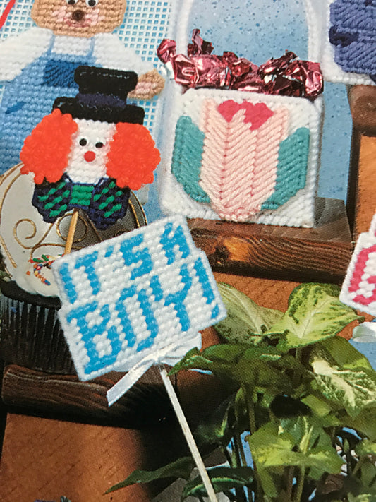 Vintage Plastic Canvas Patterns Easy Party Favors, 18 fun projects