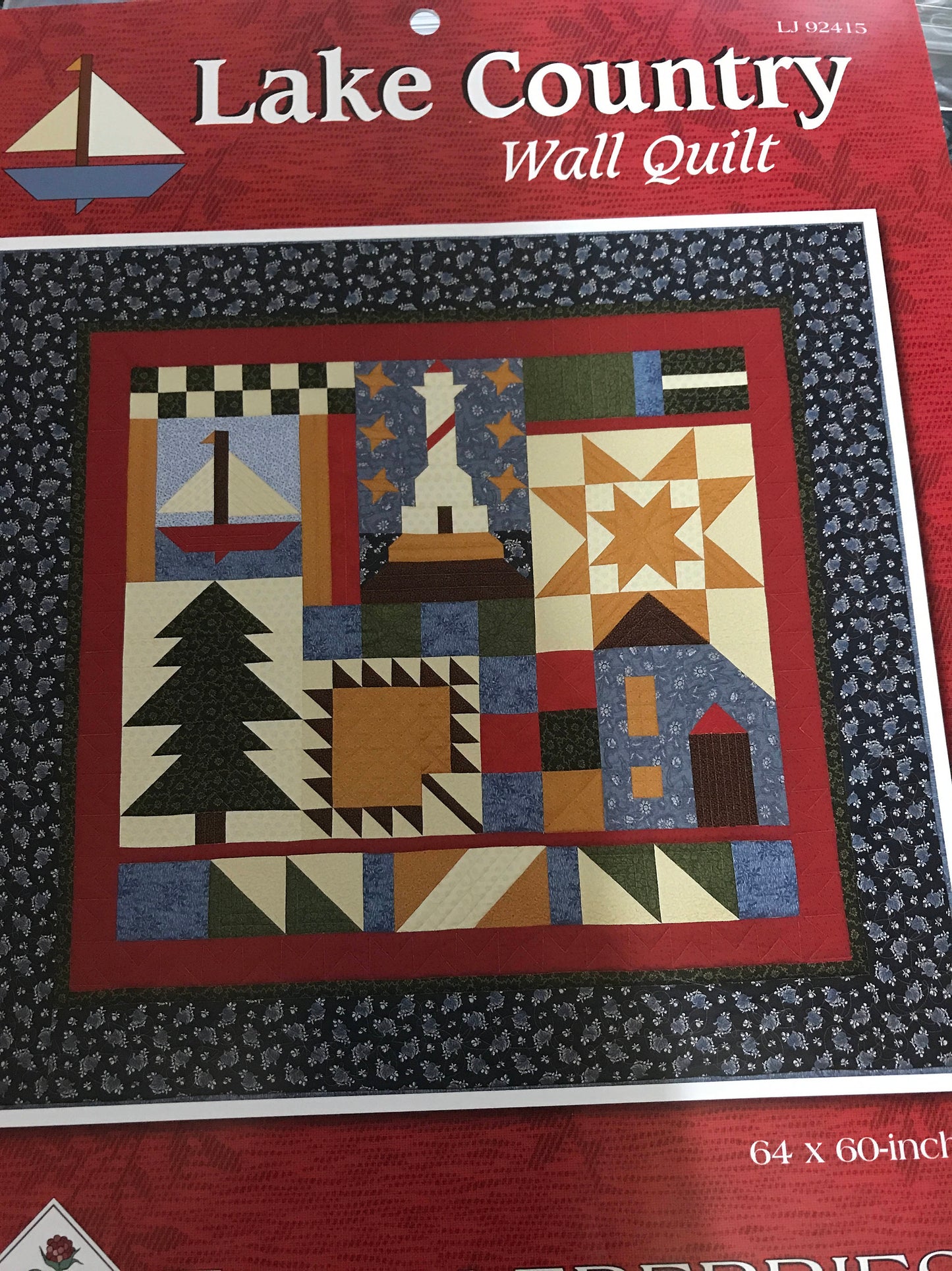 Thimbleberries, Lake Country Wall Quilt pattern