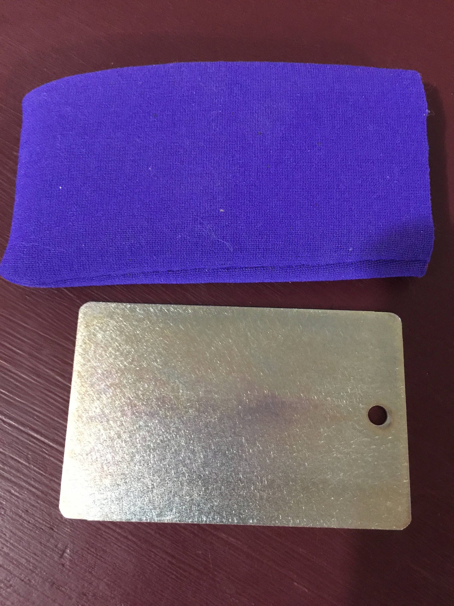 Vintage Bugs-Eye Plus metal plate companion piece with pouch lets you get scale measurement on paper