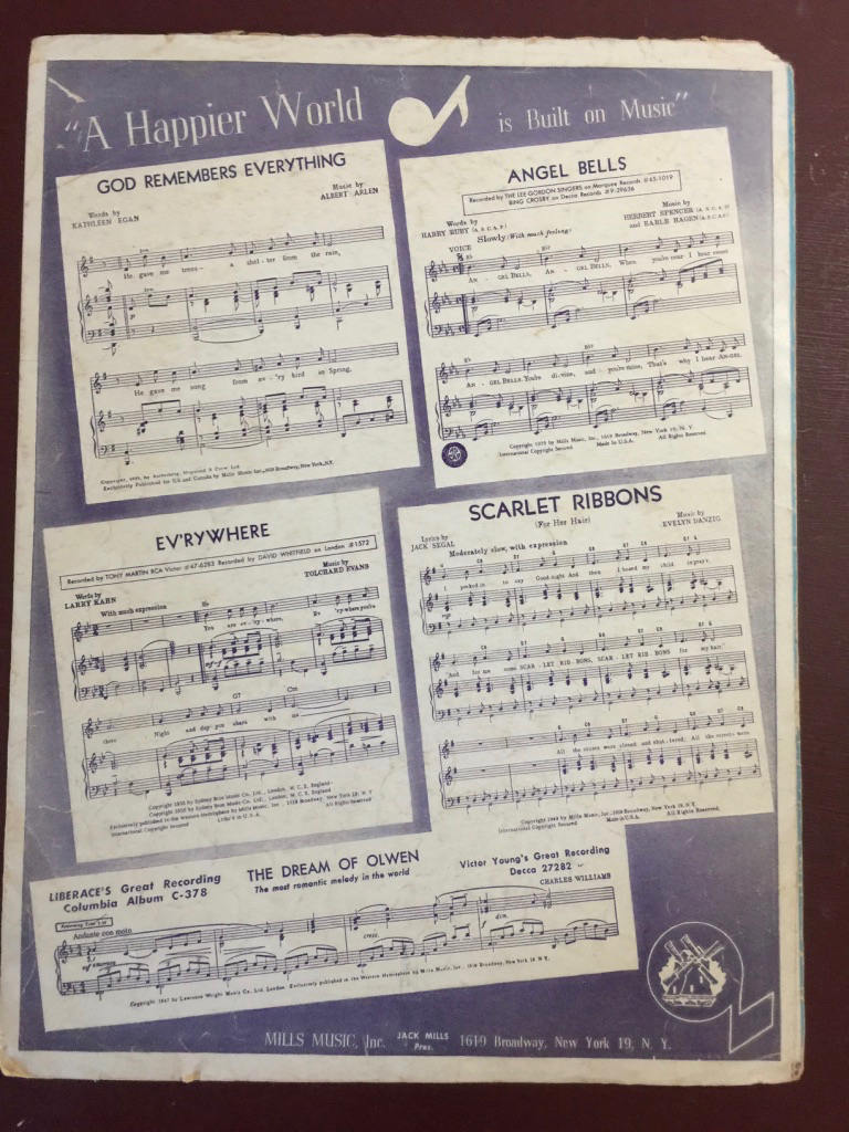 Vintage, 1929, "Star Dust", Sheet Music, Music by Hoagy Carmichael Lyrics by Michell Parish, Mills Music*