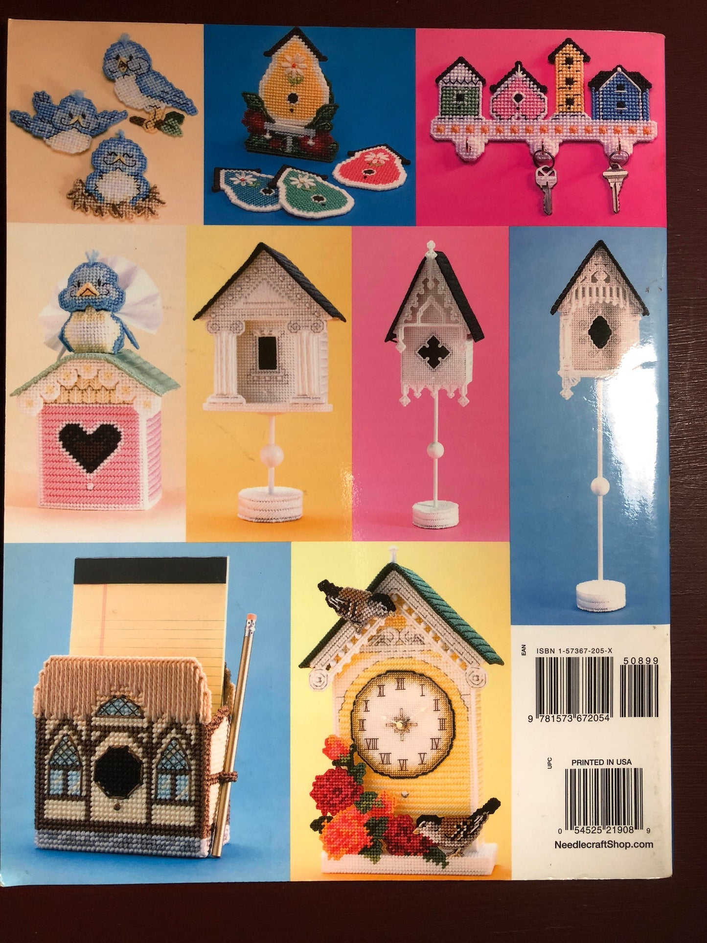 the Needlecraft ShopSomething for Every Birdie, Designed by Janelle Giese, ,12 Designs on 7 Count Plastic Canvas Patterns